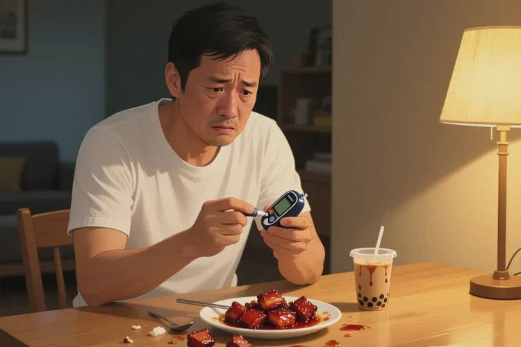 32岁晚餐血糖16点9是怎么回事(图1)