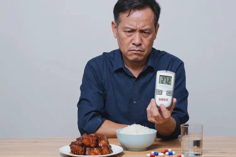 37岁中餐血糖27.2是怎么回事(图1)