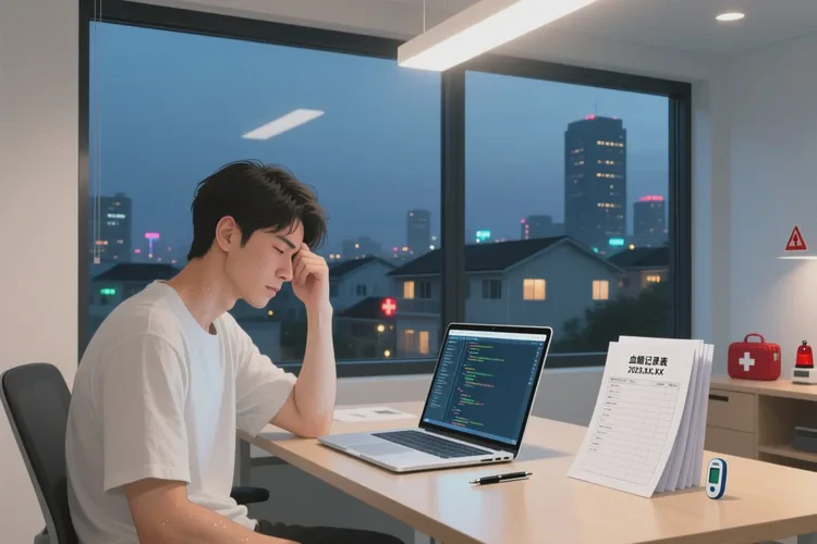 32岁晚餐血糖16.6是怎么回事(图3)