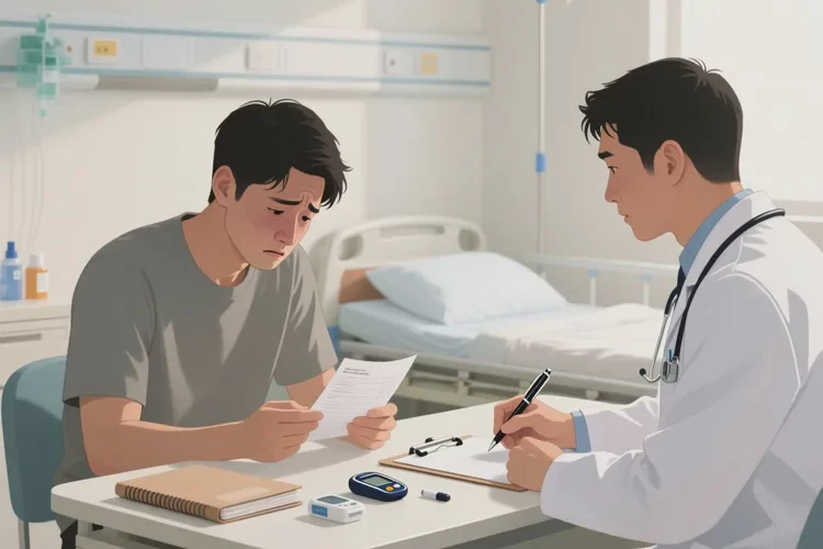 32岁空腹血糖24.6是怎么回事(图1)