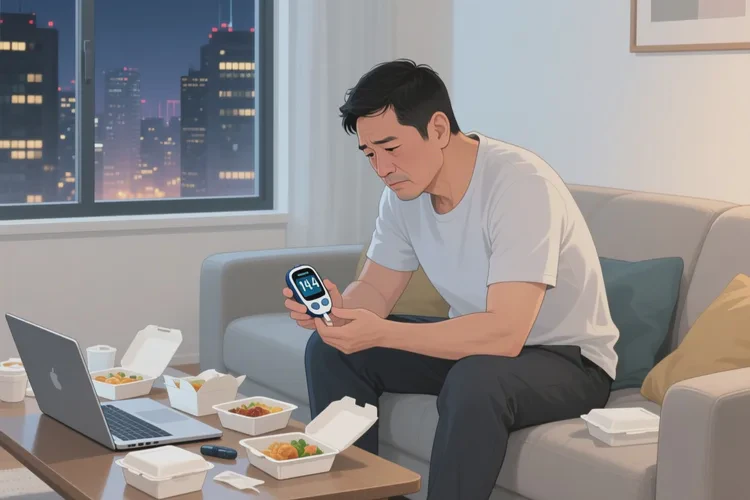 32岁空腹血糖14.4是怎么回事(图1)