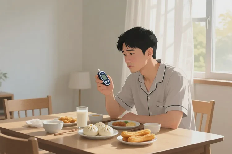 32岁早餐血糖14.1是怎么回事(图1)