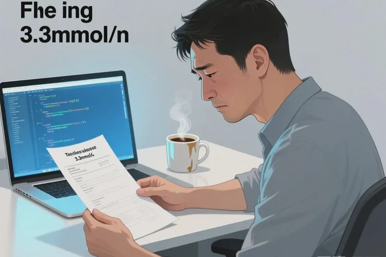 32岁早上空腹血糖3.3是怎么回事(图1)