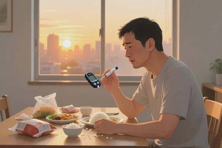 32岁晚餐血糖14点2是怎么回事(图1)