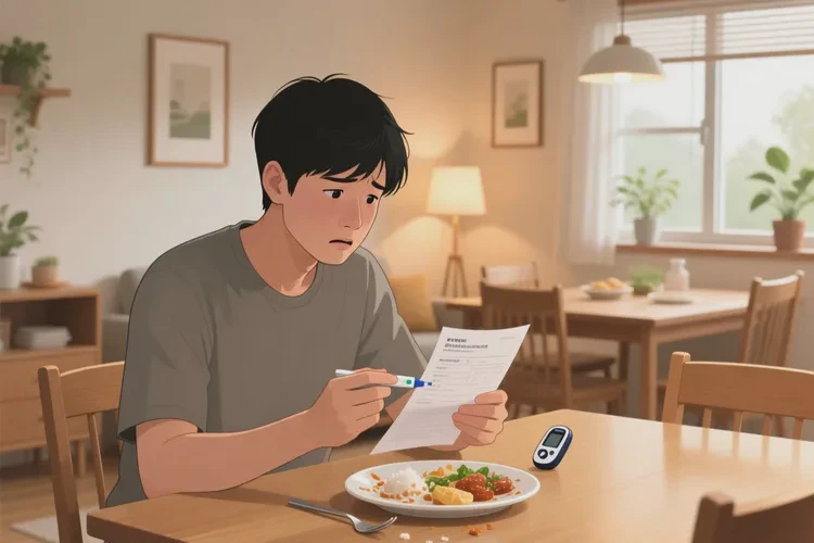 32岁中餐血糖20.5是怎么回事(图1)
