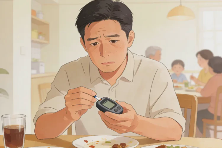 32岁中餐血糖18.1是怎么回事(图1)