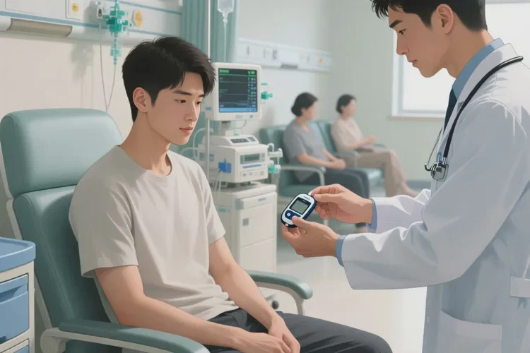 32岁中餐血糖21.5是怎么回事(图2)