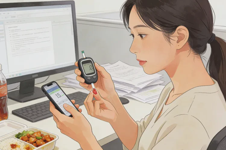 32岁中餐血糖19.2是怎么回事(图1)