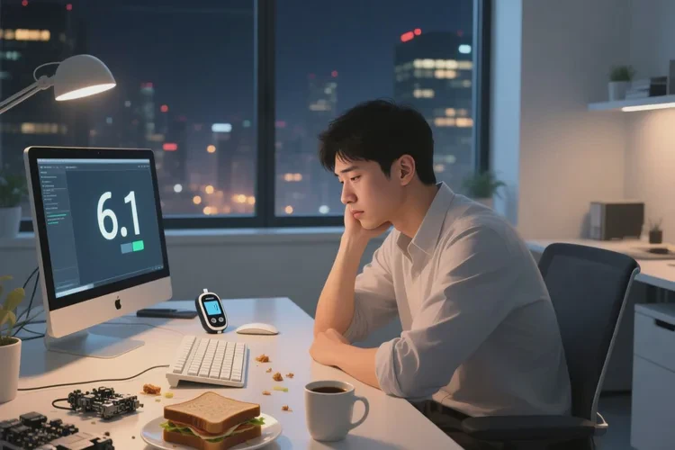 32岁空腹血糖6.1是怎么回事(图1)