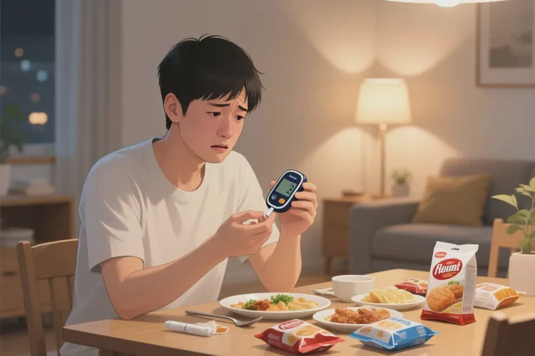 32岁晚餐血糖25.3是怎么回事(图1)