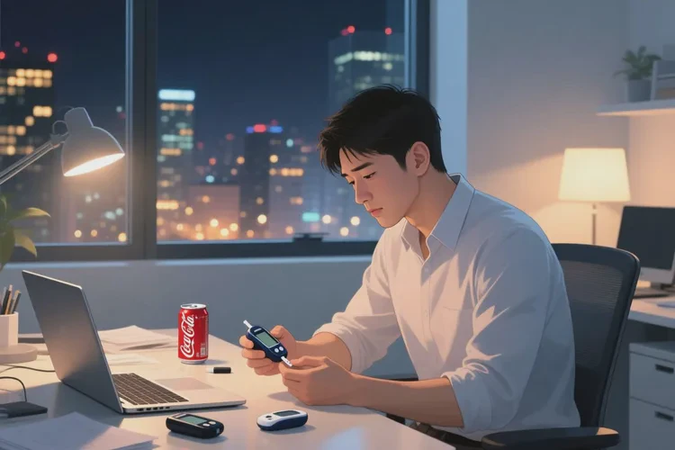 31岁晚上血糖3.6是怎么回事(图1)