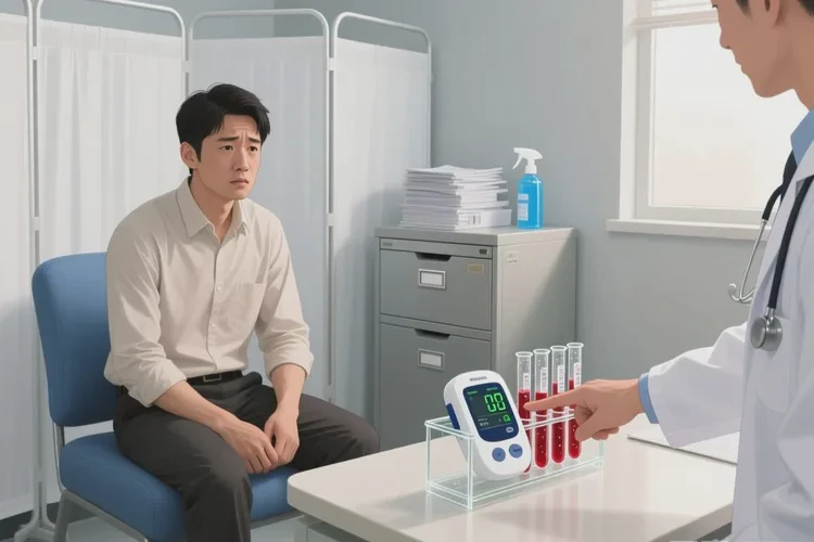 32岁空腹血糖24.7是怎么回事(图1)