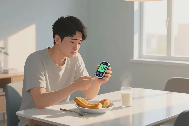 32岁早餐血糖15点1是怎么回事(图1)