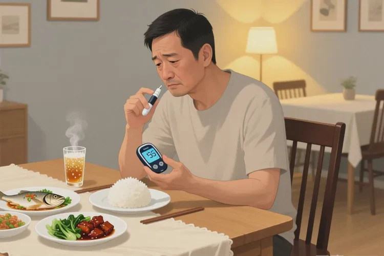 32岁晚餐血糖17点2是怎么回事(图1)