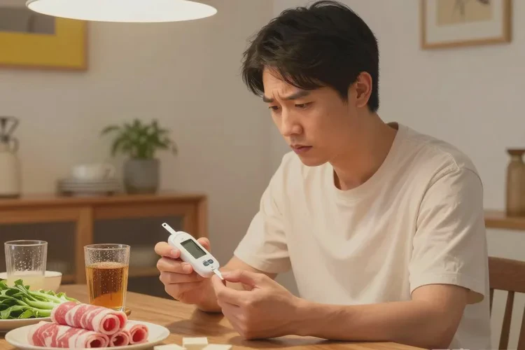 32岁晚餐血糖17点3是怎么回事(图1)