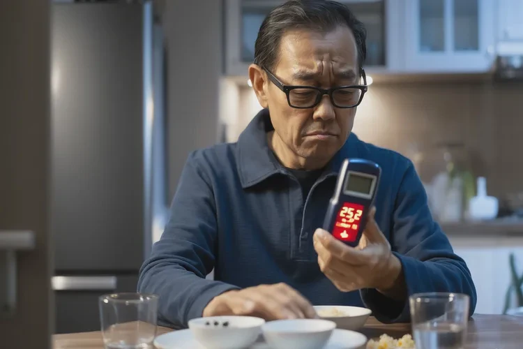 38岁餐后血糖25.2是怎么回事(图1)