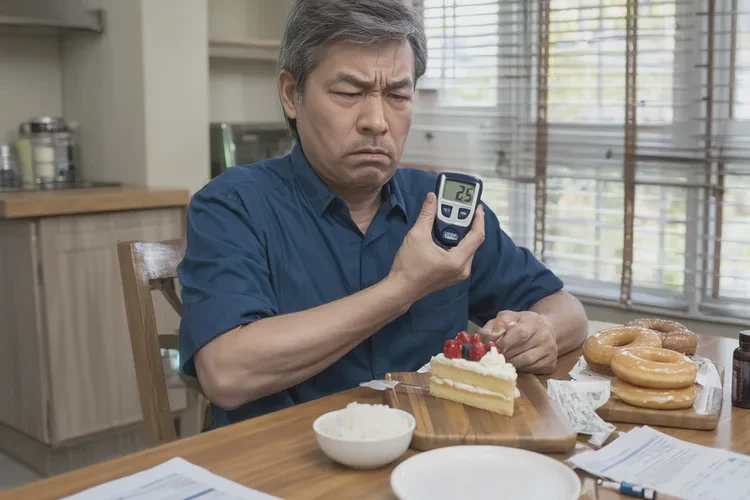 38岁晚餐血糖25.6是怎么回事(图1)