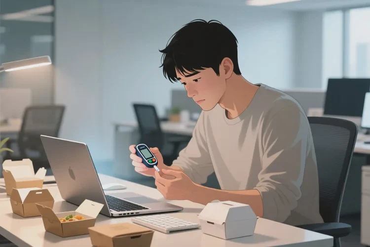 32岁晚餐血糖28.1是怎么回事(图3)