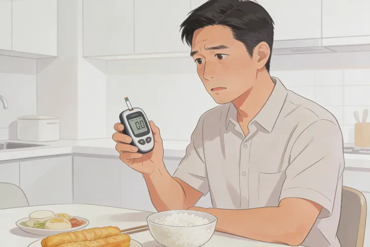 32岁早餐血糖8.2是怎么回事(图1)