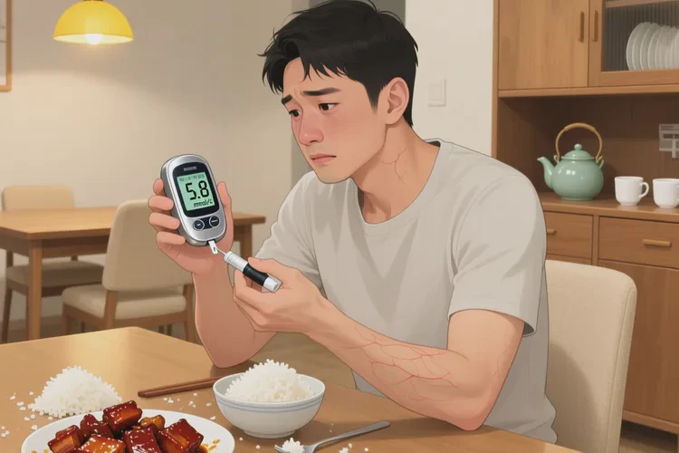 32岁晚餐血糖28.6是怎么回事(图1)