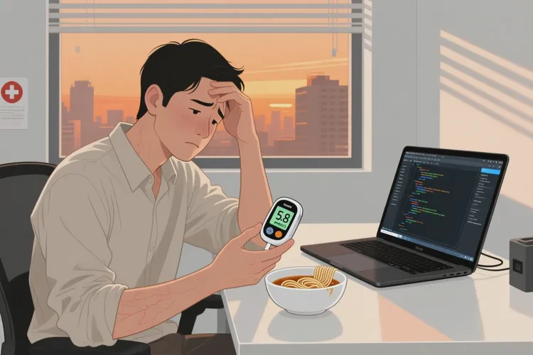 32岁中餐血糖3.4是怎么回事(图1)