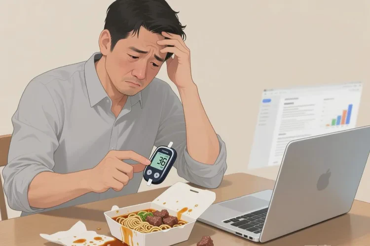 32岁中餐血糖3.3是怎么回事(图1)