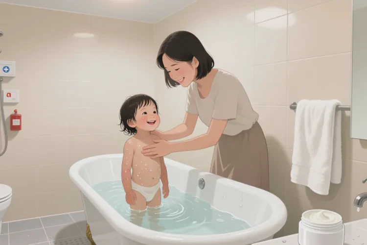 儿童身上有湿疹能够根治吗(图1)