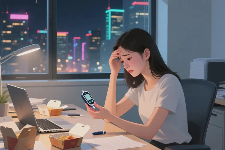 31岁睡前血糖24.8是怎么回事(图1)