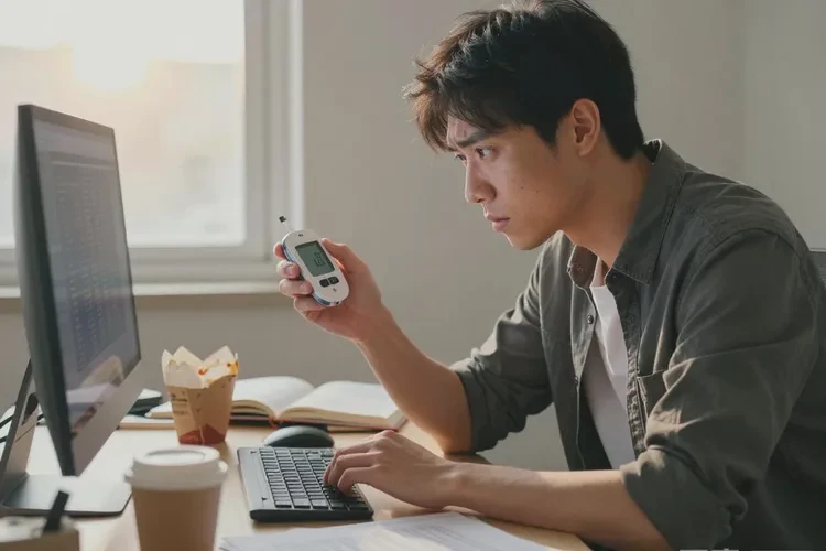 32岁早餐血糖19点4是怎么回事(图1)