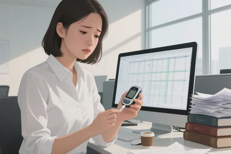 32岁晚餐血糖8点0是怎么回事(图1)