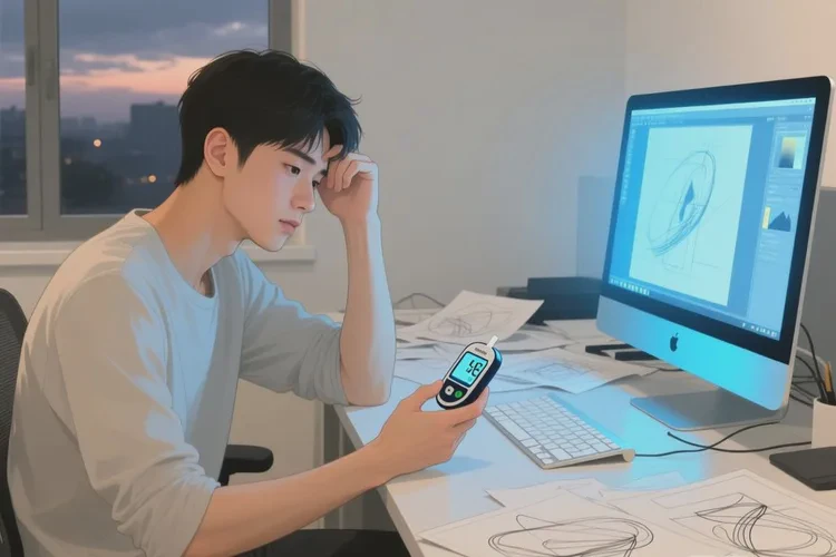 32岁中餐血糖16点6是怎么回事(图1)