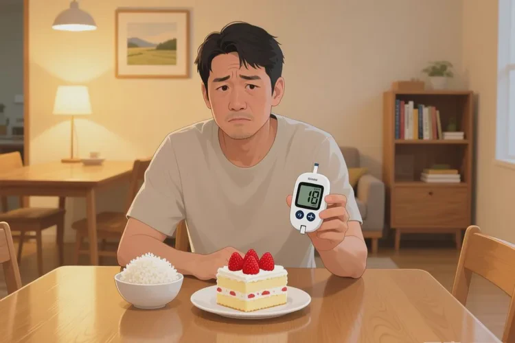 32岁晚餐血糖14点8是怎么回事(图1)