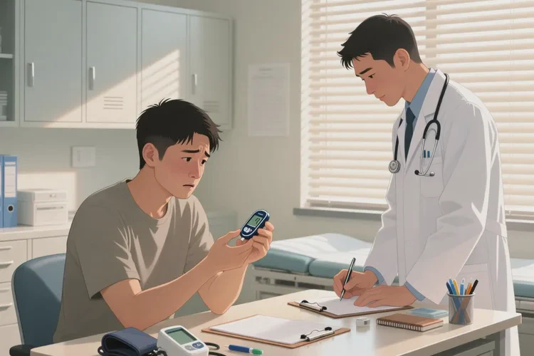 32岁空腹血糖25.8是怎么回事(图1)