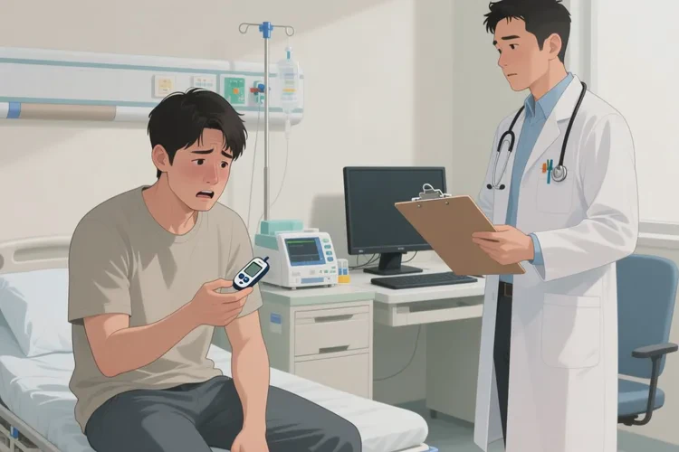 31岁早上空腹血糖21.3是怎么回事(图1)