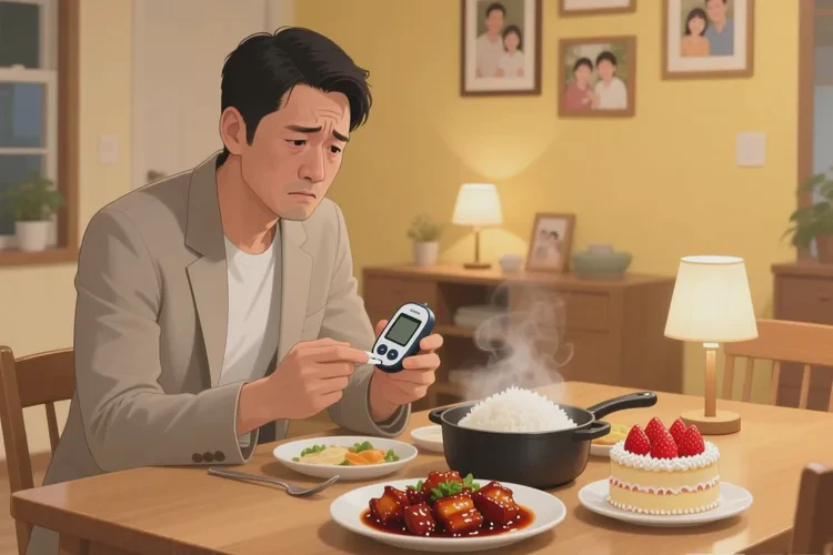 32岁晚餐血糖22.0是怎么回事(图1)