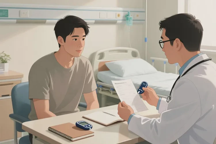 32岁空腹血糖13点8是怎么回事(图1)