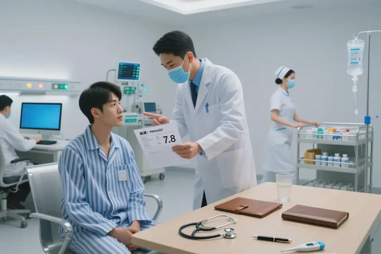 32岁晚餐血糖19.1是怎么回事(图2)