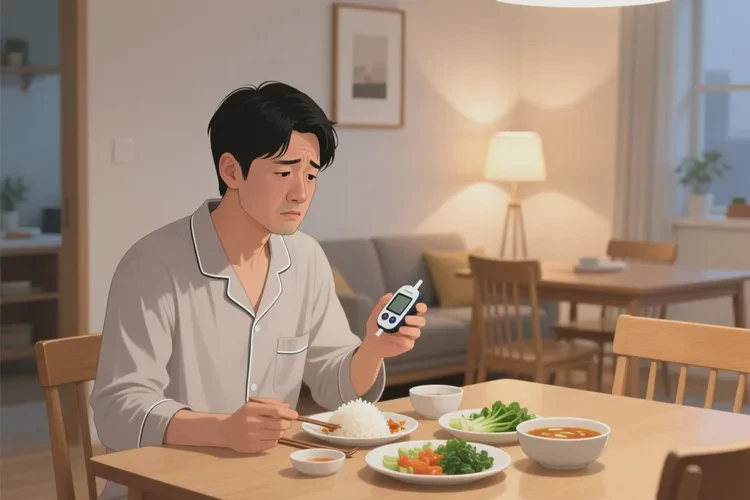 32岁晚餐血糖22.1是怎么回事(图1)