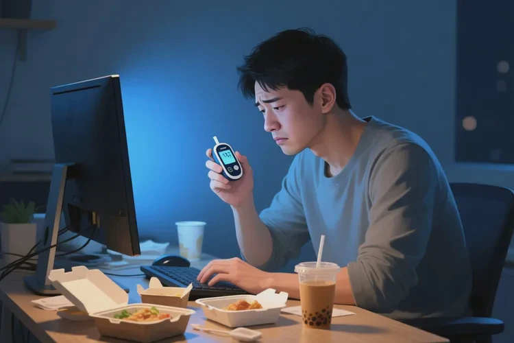 31岁晚上血糖13.8是怎么回事(图1)