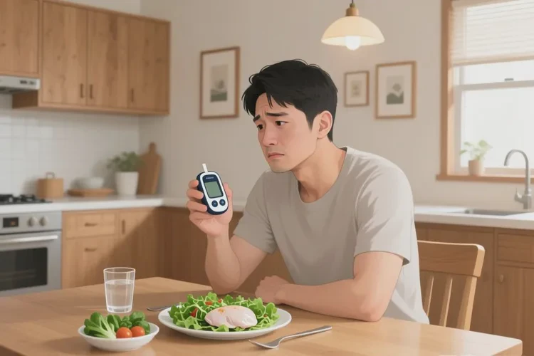 32岁晚餐血糖3.0是怎么回事(图1)