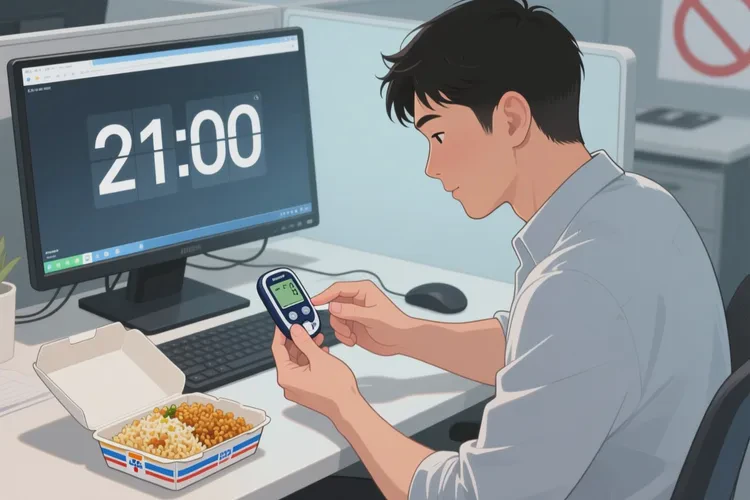 32岁晚餐血糖7点8是怎么回事(图1)