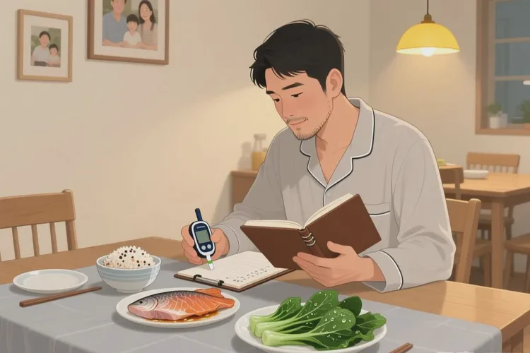 32岁晚餐血糖9点8是怎么回事(图1)