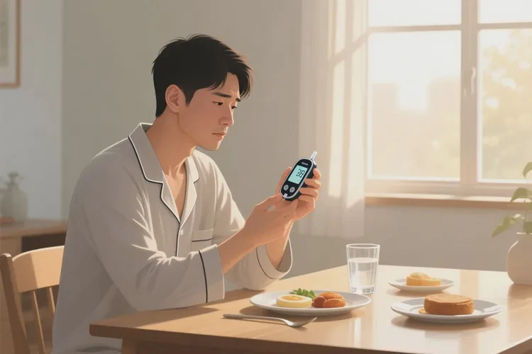 32岁早餐血糖24.5是怎么回事(图1)