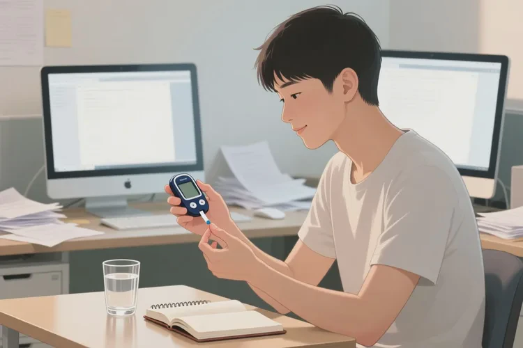 32岁晚餐血糖28.4是怎么回事(图1)