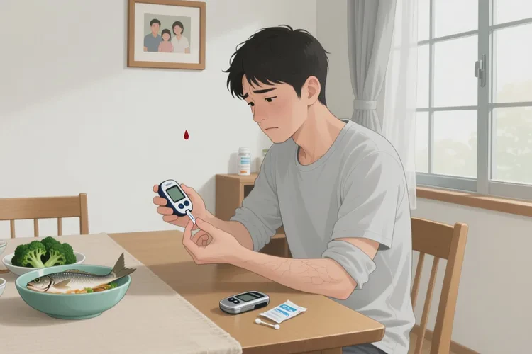 32岁晚餐血糖9点3是怎么回事(图1)