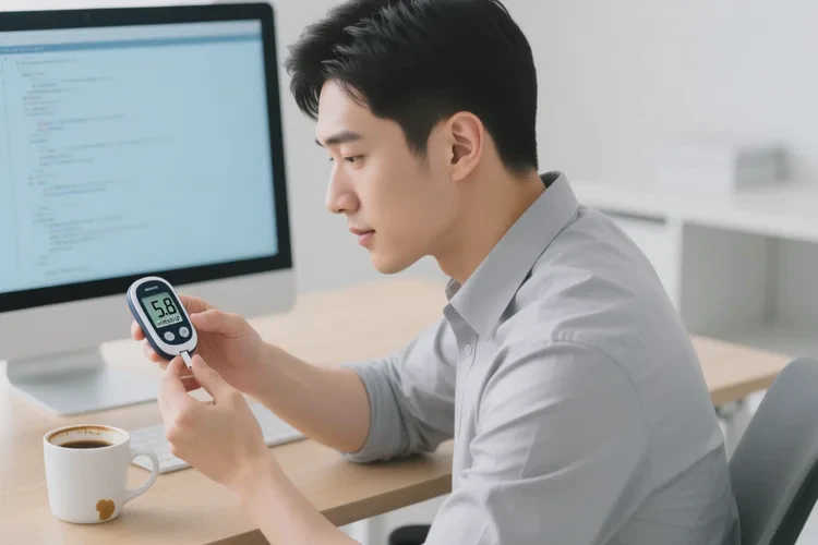 32岁晚餐血糖12点9是怎么回事(图1)