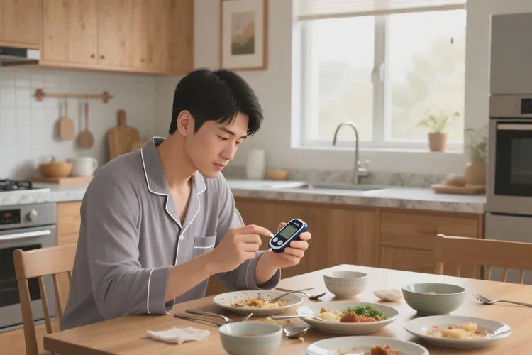 32岁晚餐血糖7点5是怎么回事(图1)