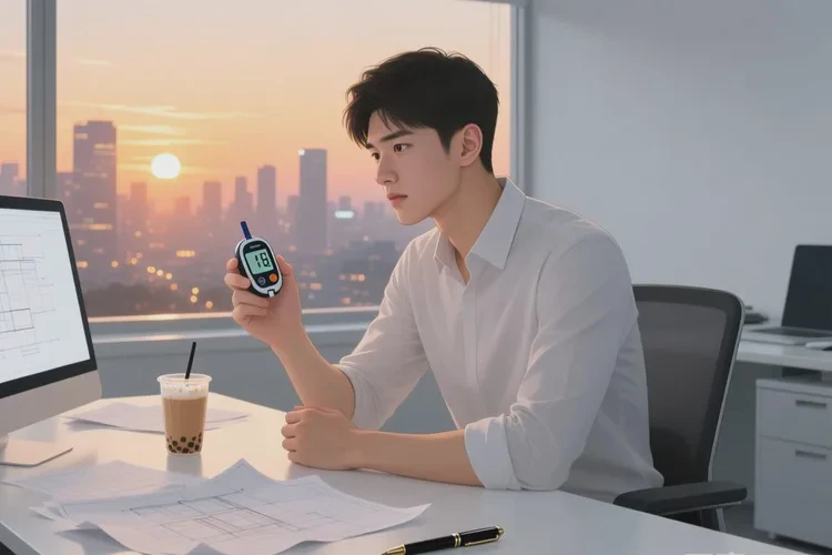 32岁中餐血糖12.6是怎么回事(图1)