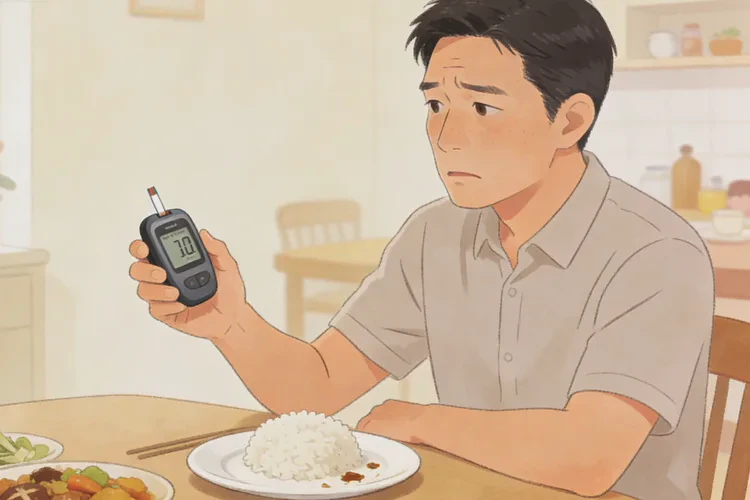 32岁晚餐血糖11点7是怎么回事(图1)