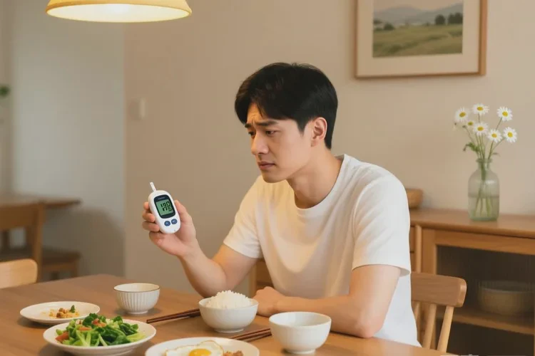 32岁晚餐血糖21.4是怎么回事(图1)